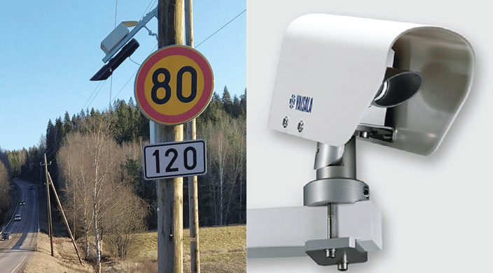 Infrared road sensors